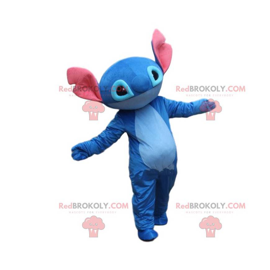 Costume of Stitch, the famous alien from Lilo and Stitch -