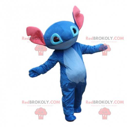 Costume of Stitch, the famous alien from Lilo and Stitch -