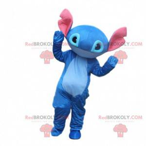 Costume of Stitch, the famous alien from Lilo and Stitch -