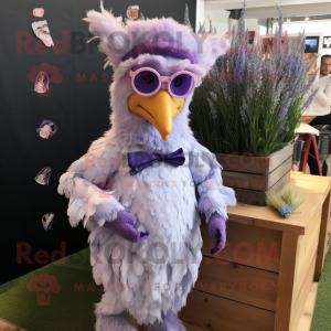 Lavender Hens Maskottchen...