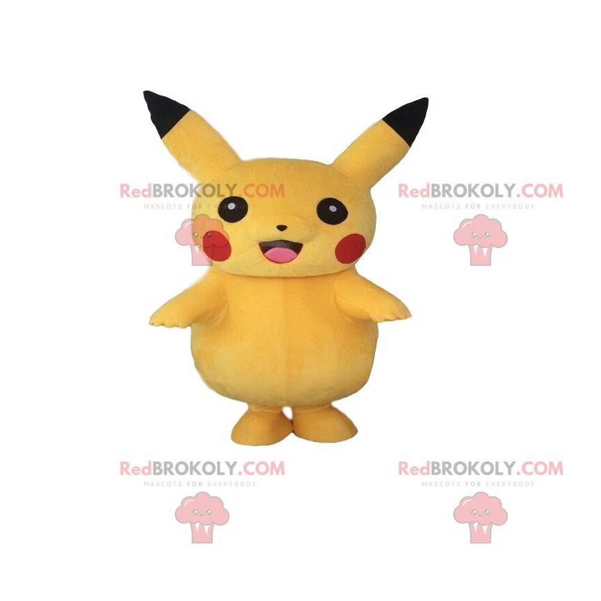 Pikachu mascot, the famous yellow manga Pokemon - Redbrokoly.com