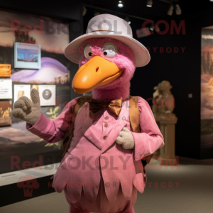 Rosa Dodo Bird maskot...