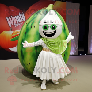 White Watermelon mascotte...