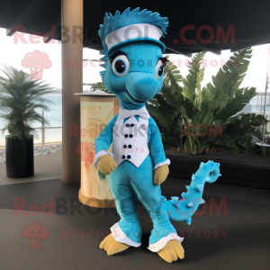 Postava maskota Seahorse...