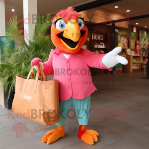 Peach Macaw mascotte...