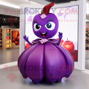 Purple Cherry mascotte...