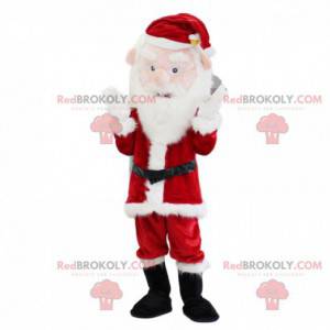 Mascota de Santa Claus, traje de Navidad, traje de invierno -