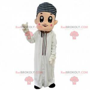 Mascotte d'homme oriental, costume de Maghrébin, de musulman -