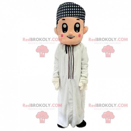 Orientalisches Mannmaskottchen, Maghrebian Kostüm, Muslim -