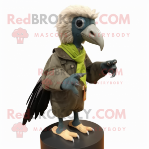 Olive Vulture maskot drakt...