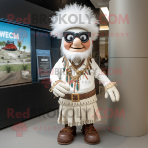 White Chief mascotte...