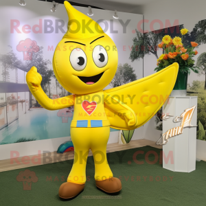 Yellow Arrow Of Love maskot...
