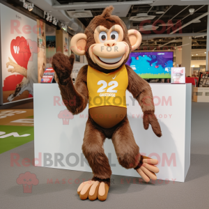 Brown Monkey mascotte...