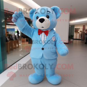 Sky Blue Teddy Bear...