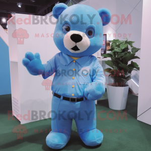 Sky Blue Teddy Bear...