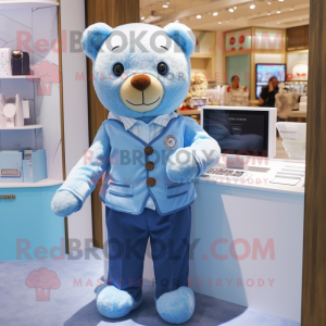 Sky Blue Teddy Bear...