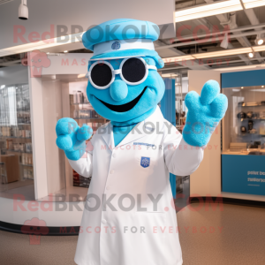 Sky Blue Doctor mascotte...