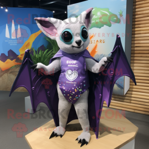 Lavender Fruit Bat mascotte...