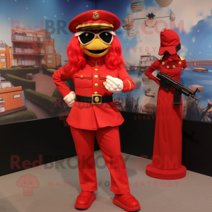 Red Marine Recon mascotte...