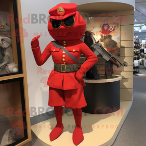 Red Marine Recon mascotte...