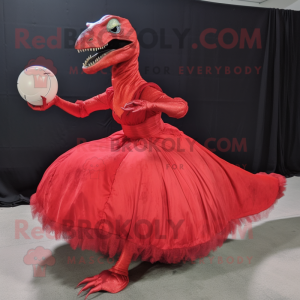 Roter Velociraptor...