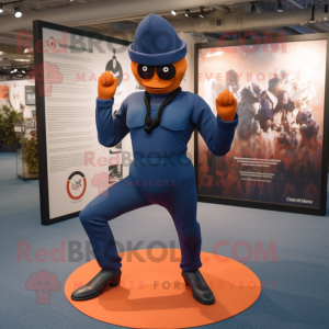 Rust Navy Soldier mascotte...