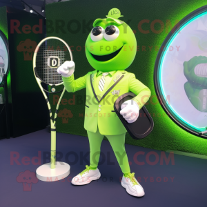 Limegrøn tennisketcher...