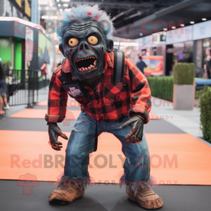 Black Zombie mascotte...