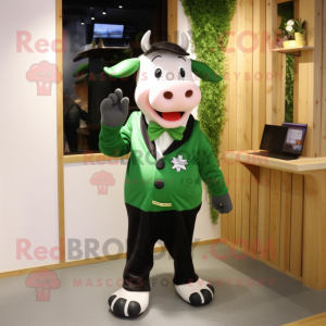 Forest Green Holstein Cow...