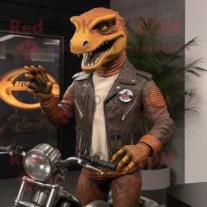 Rust Iguanodon maskot...