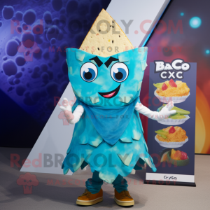 Cyan Nachos mascotte...