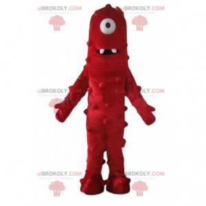 Mascotte rode cycloop monster - Monsterlijke mascottes - REDBROKO_010303 - RedBrokoly.com