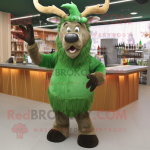 Forest Green Irish Elk w...