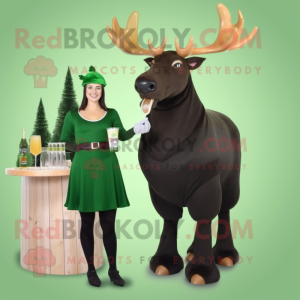 Forest Green Irish Elk...