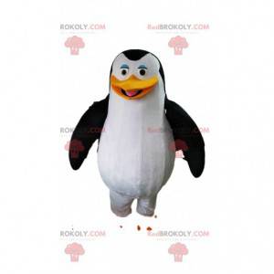 Penguin mascot from the movie "The penguins of Madagascar" -