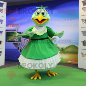 Green Gull maskot kostume...