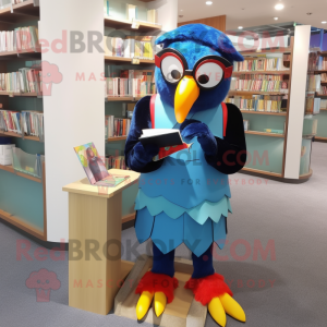 Blue Toucan mascotte...