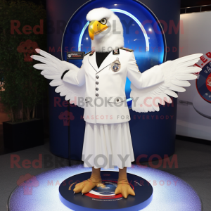 White Eagle maskot drakt...