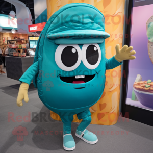 Teal Tacos mascotte kostuum...