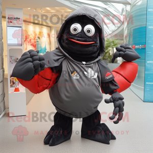 Black Hermit Crab mascotte...