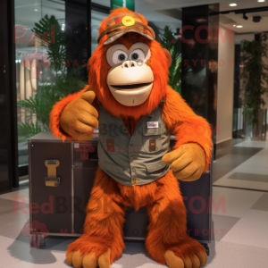  orang-oetan mascotte...