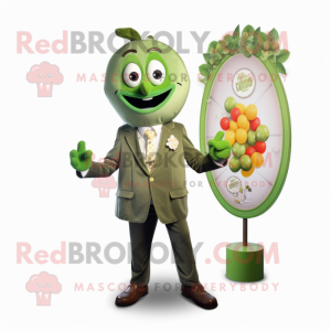 Oliven Candy Box maskot...