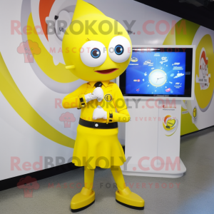 El personaje de la mascota...