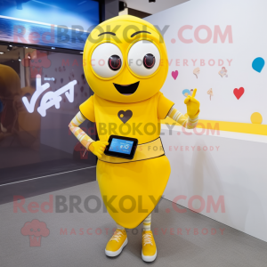 Yellow Arrow Of Love maskot...