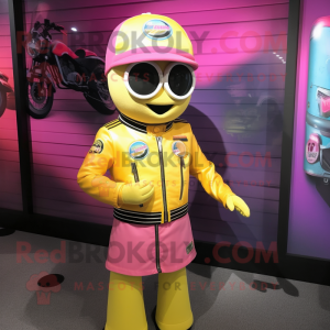 Citrongul Pink maskot...