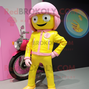 Citrongul Pink maskot...