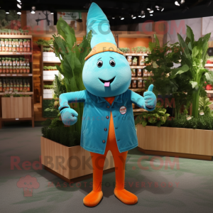 Cyan Carrot mascotte...