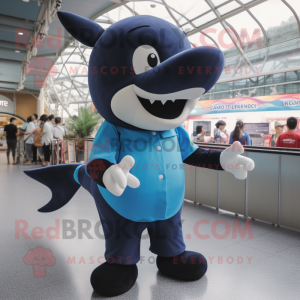 Blue Killer Whale mascotte...