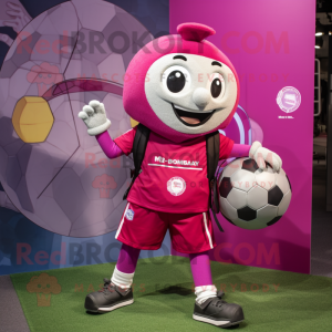 Magenta Soccer Ball...