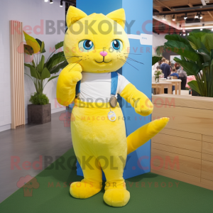 Citrongul kat maskot...